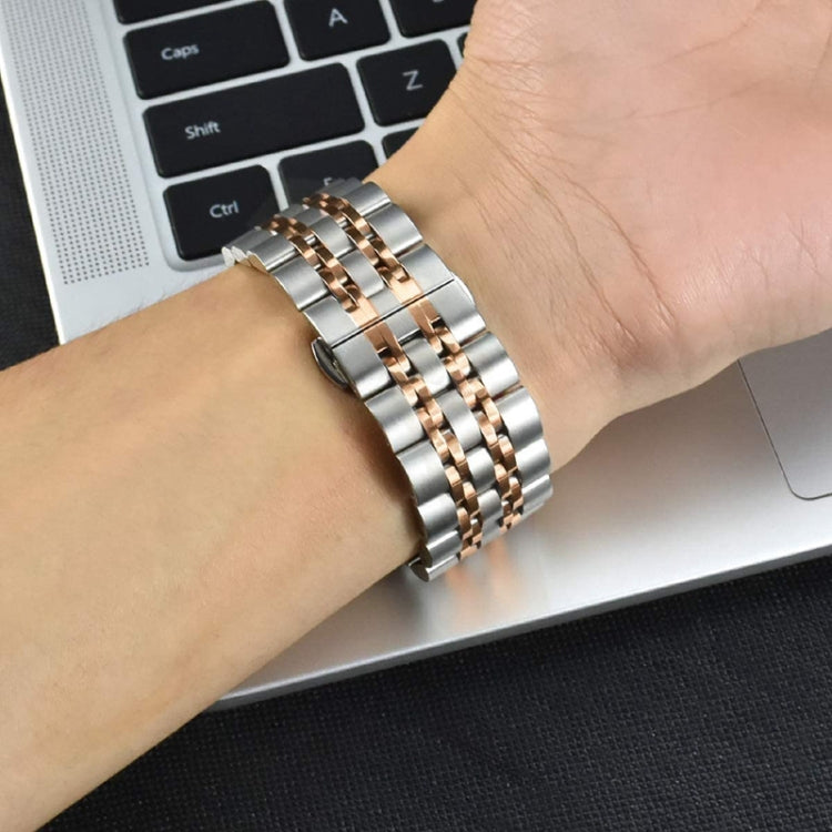 Cinturino ricambio in acciaio 20mm e 22mm per Galaxy Watch