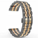 Cinturino ricambio in acciaio 20mm e 22mm per Galaxy Watch