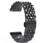 Cinturino ricambio in acciaio 20mm e 22mm per Galaxy Watch