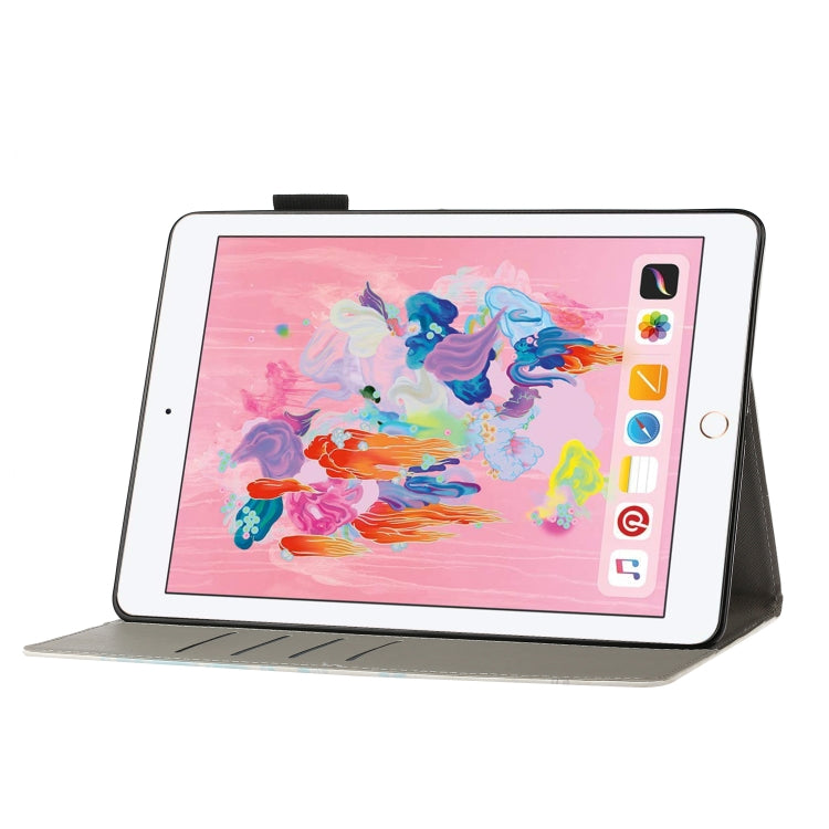 Custodia portafoglio in pelle flip per Galaxy Tab e iPad