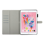 Custodia portafoglio in pelle flip per Galaxy Tab e iPad
