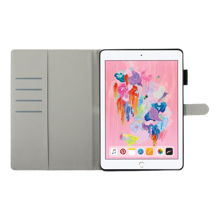 Custodia portafoglio in pelle flip per Galaxy Tab e iPad