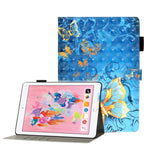 Custodia portafoglio in pelle flip per Galaxy Tab e iPad