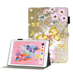 Custodia portafoglio in pelle flip per Galaxy Tab e iPad