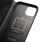 Custodia portafoglio in pelle per iPhone 13 Pro Max