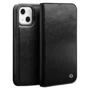QIALINO Custodia orizzontale in pelle flip con supporto, slot per carte e portafoglio, For iPhone 13, For iPhone 13 mini, For iPhone 13 Pro, For iPhone 13 Pro Max