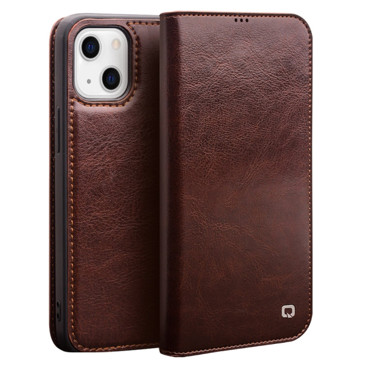 Custodia portafoglio in pelle per iPhone 13 Pro Max