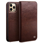 Custodia portafoglio in pelle per iPhone 13 Pro Max