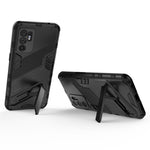 Punk Armor 2 in 1 PC + custodia antiurto in TPU con supporto invisibile, For OPPO Reno6 4G, For vivo iQOO 8 Pro, For Honor Magic3 Pro