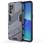Punk Armor 2 in 1 PC + custodia antiurto in TPU con supporto invisibile, For OPPO Reno6 4G, For vivo iQOO 8 Pro, For Honor Magic3 Pro
