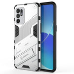 Punk Armor 2 in 1 PC + custodia antiurto in TPU con supporto invisibile, For OPPO Reno6 4G, For vivo iQOO 8 Pro, For Honor Magic3 Pro