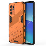 Punk Armor 2 in 1 PC + custodia antiurto in TPU con supporto invisibile, For OPPO Reno6 4G, For vivo iQOO 8 Pro, For Honor Magic3 Pro