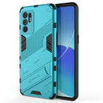 Punk Armor 2 in 1 PC + custodia antiurto in TPU con supporto invisibile, For OPPO Reno6 4G, For vivo iQOO 8 Pro, For Honor Magic3 Pro