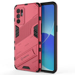 Punk Armor 2 in 1 PC + custodia antiurto in TPU con supporto invisibile, For OPPO Reno6 4G, For vivo iQOO 8 Pro, For Honor Magic3 Pro