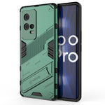 Punk Armor 2 in 1 PC + custodia antiurto in TPU con supporto invisibile, For OPPO Reno6 4G, For vivo iQOO 8 Pro, For Honor Magic3 Pro