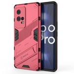 Punk Armor 2 in 1 PC + custodia antiurto in TPU con supporto invisibile, For OPPO Reno6 4G, For vivo iQOO 8 Pro, For Honor Magic3 Pro
