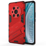 Punk Armor 2 in 1 PC + custodia antiurto in TPU con supporto invisibile, For OPPO Reno6 4G, For vivo iQOO 8 Pro, For Honor Magic3 Pro
