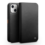 Custodia portafoglio in pelle per iPhone 13 mini