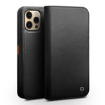 Custodia portafoglio in pelle per iPhone 13 mini