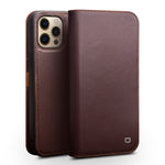 Custodia portafoglio in pelle per iPhone 13 mini