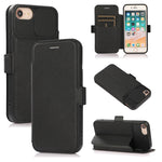 Custodia portafoglio in pelle e silicone per iPhone XR