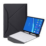 Custodia in pelle staccabile per tastiera Bluetooth BM10 Diamond Texture con slot per penna e supporto posteriore triangolare, For Lenovo Smart Tab M10 HPD Plus TB-X606F 10.3 inch, For Lenovo Pad Plus 11 inch TB-J607F / Tab P11 11 inch TB-J606F        ...