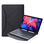 Custodia in pelle staccabile per tastiera Bluetooth BM10 Diamond Texture con slot per penna e supporto posteriore triangolare, For Lenovo Smart Tab M10 HPD Plus TB-X606F 10.3 inch, For Lenovo Pad Plus 11 inch TB-J607F / Tab P11 11 inch TB-J606F        ...