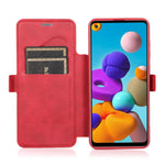Push Window Doppia fibbia PU + custodia in pelle a vibrazione orizzontale in silicone con supporto e slot per schede, For Samsung Galaxy A21s, For Samsung Galaxy A52 5G / 4G, For Samsung Galaxy A71, For Samsung Galaxy Note20                            ...