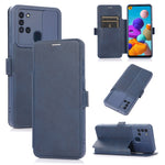 Push Window Doppia fibbia PU + custodia in pelle a vibrazione orizzontale in silicone con supporto e slot per schede, For Samsung Galaxy A21s, For Samsung Galaxy A52 5G / 4G, For Samsung Galaxy A71, For Samsung Galaxy Note20                            ...