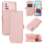 Push Window Doppia fibbia PU + custodia in pelle a vibrazione orizzontale in silicone con supporto e slot per schede, For Samsung Galaxy A21s, For Samsung Galaxy A52 5G / 4G, For Samsung Galaxy A71, For Samsung Galaxy Note20                            ...