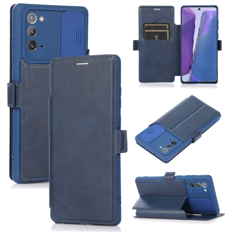 Push Window Doppia fibbia PU + custodia in pelle a vibrazione orizzontale in silicone con supporto e slot per schede, For Samsung Galaxy A21s, For Samsung Galaxy A52 5G / 4G, For Samsung Galaxy A71, For Samsung Galaxy Note20                            ...