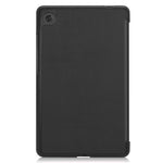 Custer Texture custodia orizzontale in pelle flip con supporto a tre pieghe, For Lenovo Tab M7 3rd Gen