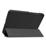 Custer Texture custodia orizzontale in pelle flip con supporto a tre pieghe, For Lenovo Tab M7 3rd Gen