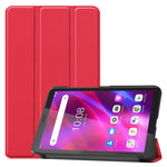 Custer Texture custodia orizzontale in pelle flip con supporto a tre pieghe, For Lenovo Tab M7 3rd Gen