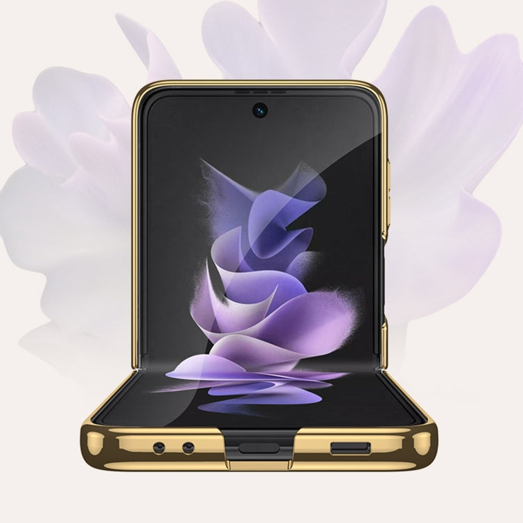Custodia in vetro verniciato galvanico GKK, For Samsung Galaxy Z Flip3 5G
