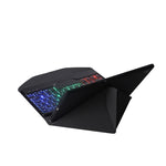 BM10S Backlight Edition Diamond Texture Custodia in pelle per tastiera Bluetooth staccabile con slot per penna e supporto posteriore triangolare, For Lenovo Smart Tab M10 HPD Plus TB-X606F 10.3 inch                                                      ...