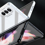 Custodia protettiva in porcellana grigliata UV pieghevole GKK, For Samsung Galaxy Z Fold3 5G