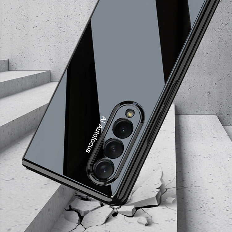 Custodia protettiva in porcellana grigliata UV pieghevole GKK, For Samsung Galaxy Z Fold3 5G