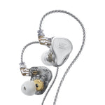 KZ ZAS Auricolare cablato in-ear con anello in ferro da 16 unità,, ZAS Standard Version(White), ZAS Standard Version(Black), ZAS Mic Version(White), ZAS Mic Version(Black)