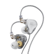 KZ ZAS Auricolare cablato in-ear con anello in ferro da 16 unità,, ZAS Standard Version(White), ZAS Standard Version(Black), ZAS Mic Version(White), ZAS Mic Version(Black)