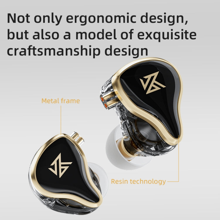 KZ ZAS Auricolare cablato in-ear con anello in ferro da 16 unità,, ZAS Standard Version(White), ZAS Standard Version(Black), ZAS Mic Version(White), ZAS Mic Version(Black)