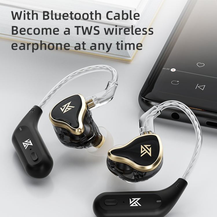 KZ ZAS Auricolare cablato in-ear con anello in ferro da 16 unità,, ZAS Standard Version(White), ZAS Standard Version(Black), ZAS Mic Version(White), ZAS Mic Version(Black)
