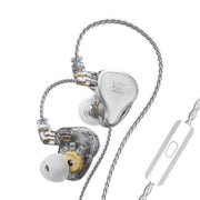 KZ ZAS Auricolare cablato in-ear con anello in ferro da 16 unità,, ZAS Standard Version(White), ZAS Standard Version(Black), ZAS Mic Version(White), ZAS Mic Version(Black)