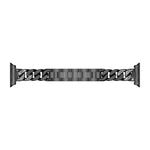 Cinturino in lega di diamanti a fila singola in denim, For Apple Watch Series 8&7 41mm / SE 2&6&SE&5&4 40mm / 3&2&1 38mm, For Apple Watch Series 8&7 45mm / SE 2&6&SE&5&4 44mm / 3&2&1 42mm