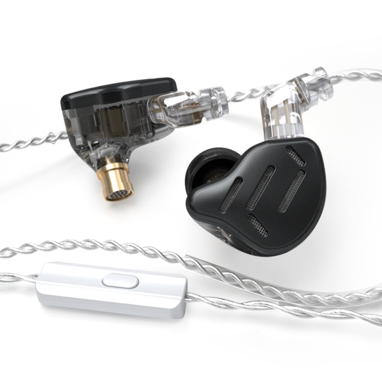 KZ ZAX 16-unità Ring Iron Sport Gaming Auricolare cablato in-ear,, ZAX Standard Version(Silver), ZAX Standard Version(Black), ZAX Mic Version(Silver), ZAX Mic Version(Black)
