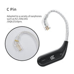 KZ AZ09 Auricolare Bluetooth Ear Hook 5.2 Cavo di aggiornamento del modulo Bluetooth wireless, C, B