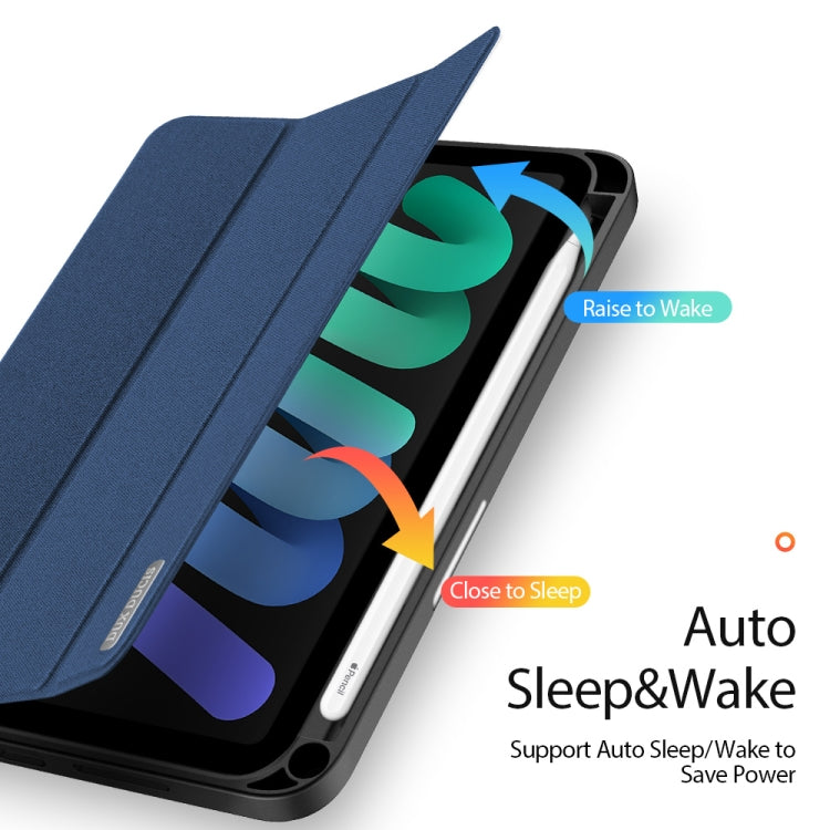 Custodia magnetica in TPU e pelle per iPad mini 7/6