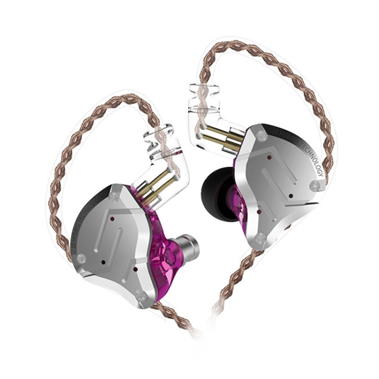 KZ ZS10 Pro 10 unità Ring Iron Gaming Auricolare cablato in-ear,, ZS10 Pro Mic Version(Black), ZS10 Pro Mic Version(Blue), ZS10 Pro Mic Version(Streamer Blue), ZS10 Pro Mic Version(Glare Gold), ZS10 Pro Mic Version(Purple)                              ...