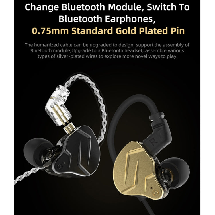 Auricolare cablato KZ ZSN Pro X Ring Iron Hybrid Drive in metallo,, ZSN Pro X Standard Version(Black), ZSN Pro X Standard Version(Gold), ZSN Pro X Mic Version(Black), ZSN Pro X Mic Version(Gold)