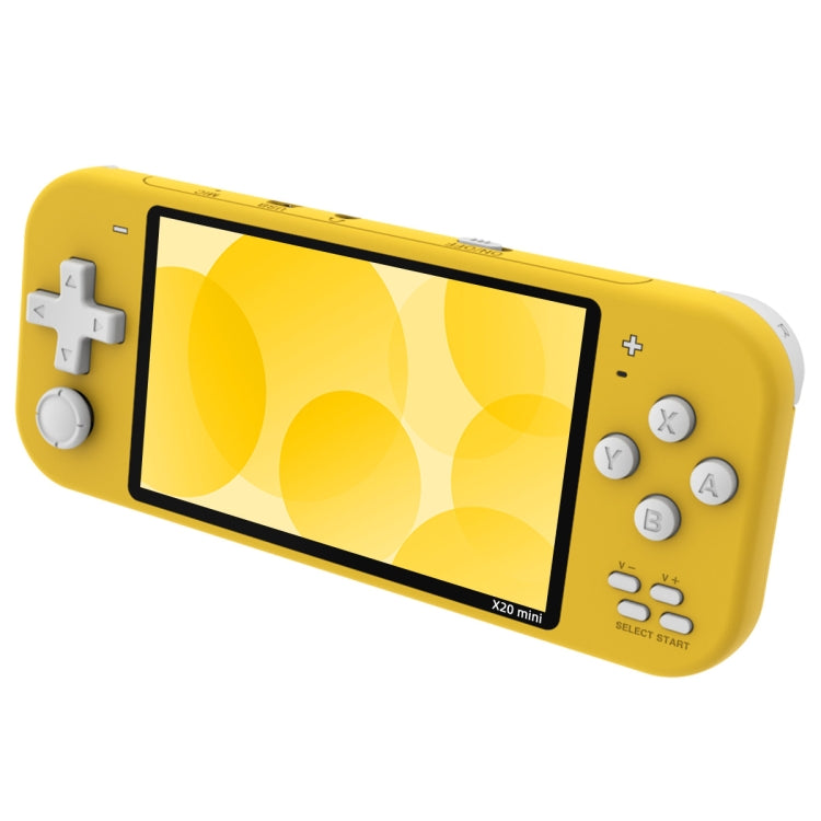 Console di gioco portatile X20 mini Classic Games con schermo da 4,3 pollici e memoria da 8 GB, X20 mini / Yellow, X20 mini / Green, X20 mini / Blue, X20 mini / Grey